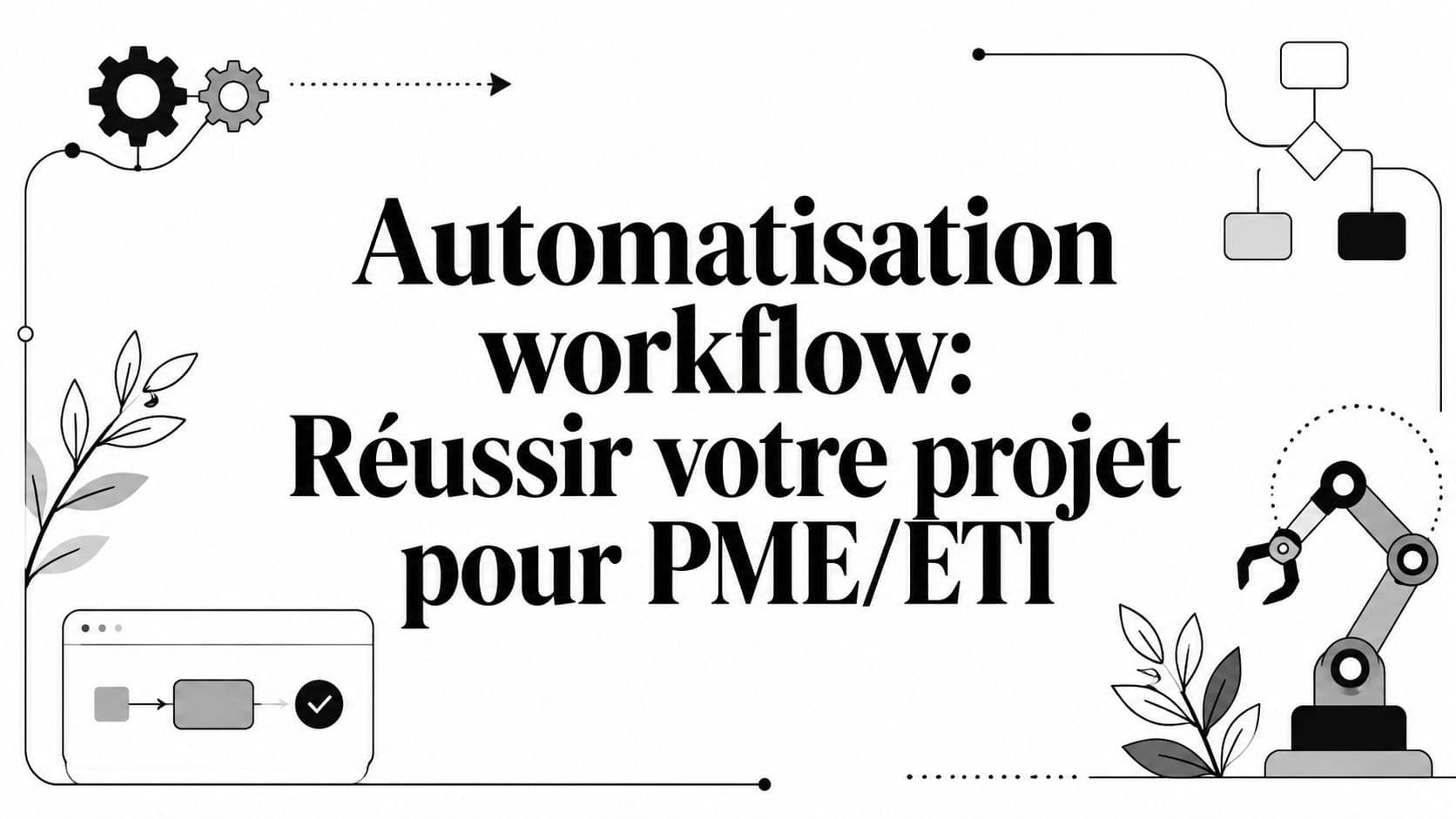 Automatisation workflow: Réussir votre projet pour PME/ETI