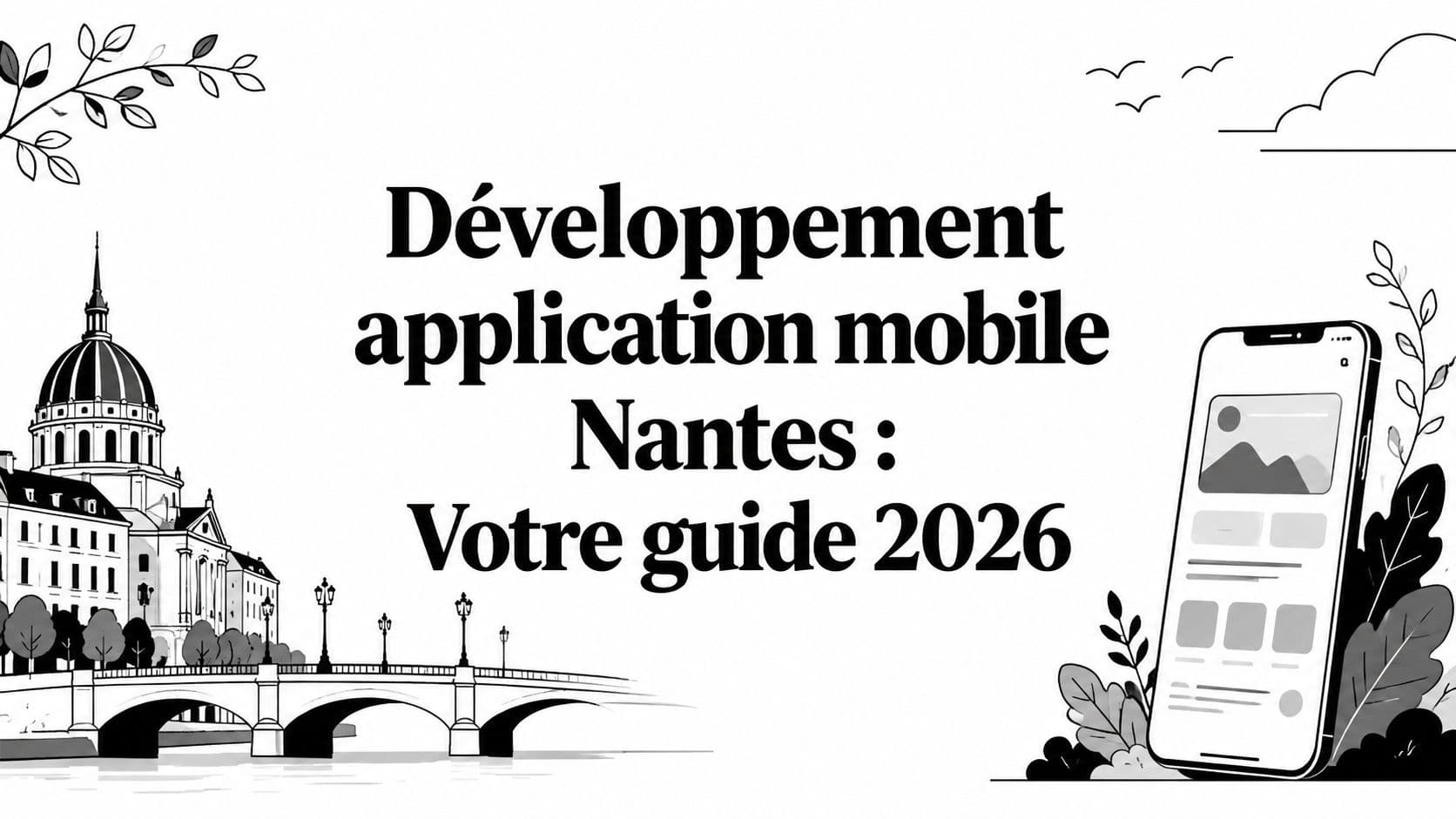 Développement application mobile Nantes : Votre guide 2026